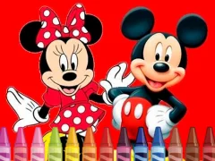 Mäng Mickey Mouse Coloring Internetis