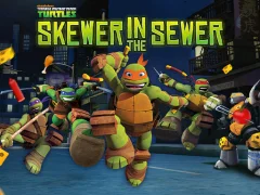 Mäng Teenage Mutant Ninja Turtles: Skewer in the Sewer Internetis