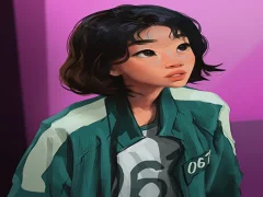 Mäng Anime girl Internetis