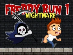 Mäng Freddy Run 1 nighmare Internetis