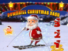 Mäng Downhill Christmas Dash Internetis