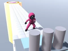 Mäng Squid Gamer Runner Obstacle Internetis