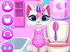 Mäng Kitty Unicorn Daily Care Internetis