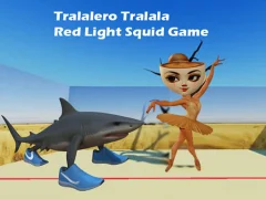Mäng Tralalero Tralala Red Light Squid Game Internetis