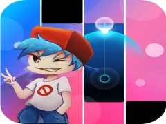 Mäng Friday night funkin Piano Tiles Internetis