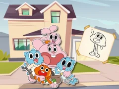 Mäng World Of Gumball Coloring Game Internetis