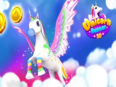 Mäng Unicorn Run 3D Internetis