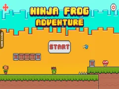 Mäng Ninja Frog Adventure Internetis