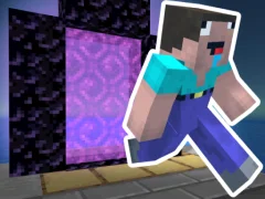Mäng Noob Steve Parkour Internetis