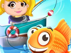 Mäng Nastya Fishing game Internetis