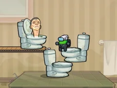 Mäng Impostor Jump Skibidi Toilet Internetis
