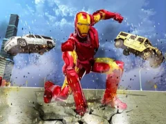 Mäng Flying Iron Hero Internetis
