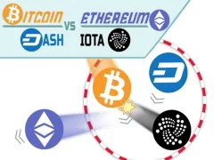 Mäng Bitcoin vs Ethereum Dash Iota Internetis