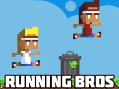 Mäng Retro Running Bros Internetis
