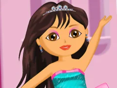 Mäng Dora Ballerina Dressup Internetis