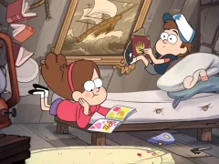Mäng Gravity Falls Slide Internetis