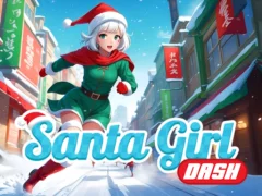 Mäng Santa Girl Dash Internetis