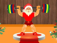 Mäng Santa Claus Weightlifter Internetis