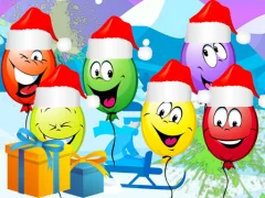 Mäng Christmas Balloons Bursting Internetis