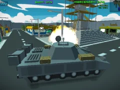 Mäng Blocky wars vehicle shooting multiplayer Internetis