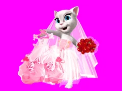 Mäng Talking Tom Angela City Wedding Boutique Internetis
