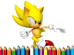 Mäng Sonic Coloring Book Internetis