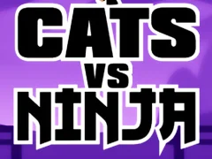 Mäng Cats Vs Ninja Internetis