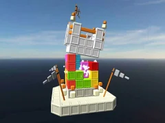 Mäng Castle Destruction Blocks Internetis