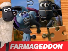 Mäng  A Shaun the Sheep Movie Farmageddon Jigsaw Puzzle Internetis