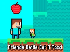 Mäng Friends Battle Eat A Food Internetis