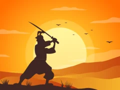 Mäng Ninja Samurai Runner Internetis