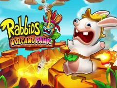 Mäng Rabbids Volcano Panic Internetis