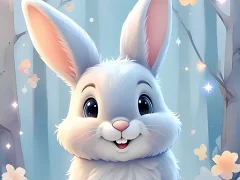 Mäng Easter Bunny Coloring Book Internetis