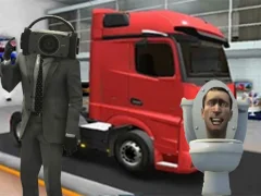 Mäng Truck Simulator Skibidi Toilet Internetis
