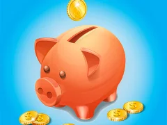 Mäng Piggy Coin Happy Internetis