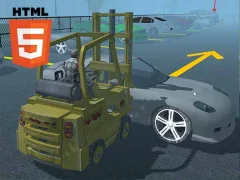 Mäng ForkLift Real Driving Sim Internetis