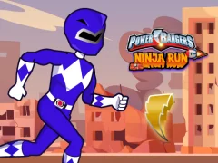 Mäng Power Rangers Ninja Run Internetis
