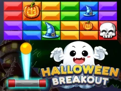 Mäng Halloween Breakout Internetis
