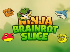 Mäng Ninja brainrot Slice Internetis