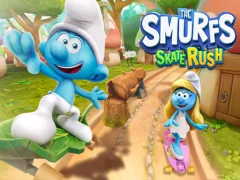 Mäng The Smufrs Skate Rush Internetis
