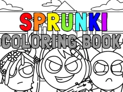 Mäng Sprunki Coloring Book Internetis