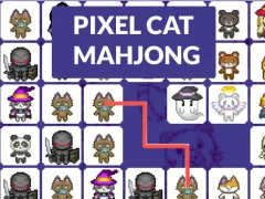 Mäng Pixel cat mahjong Internetis