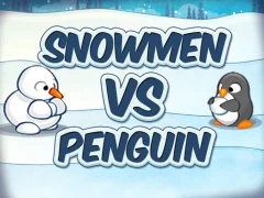Mäng Snowmen vs Penguin Internetis