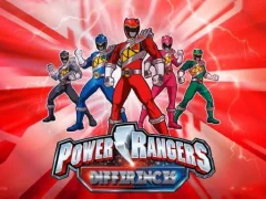 Mäng  Power Rangers Differences Internetis