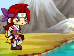 Mäng Samurai run Internetis