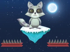 Mäng Jumping Raccoon Internetis