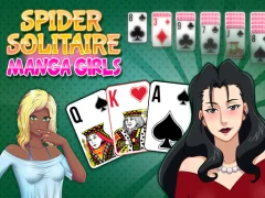 Mäng Spider Solitaire Manga Girls Internetis