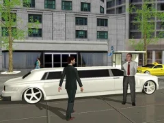 Mäng Limo Taxi Driving Simulator: Limousine Car Games Internetis