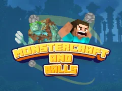 Mäng Monstercraft and Balls Internetis