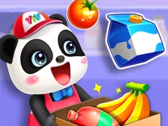 Mäng Cute Panda Supermarket Internetis